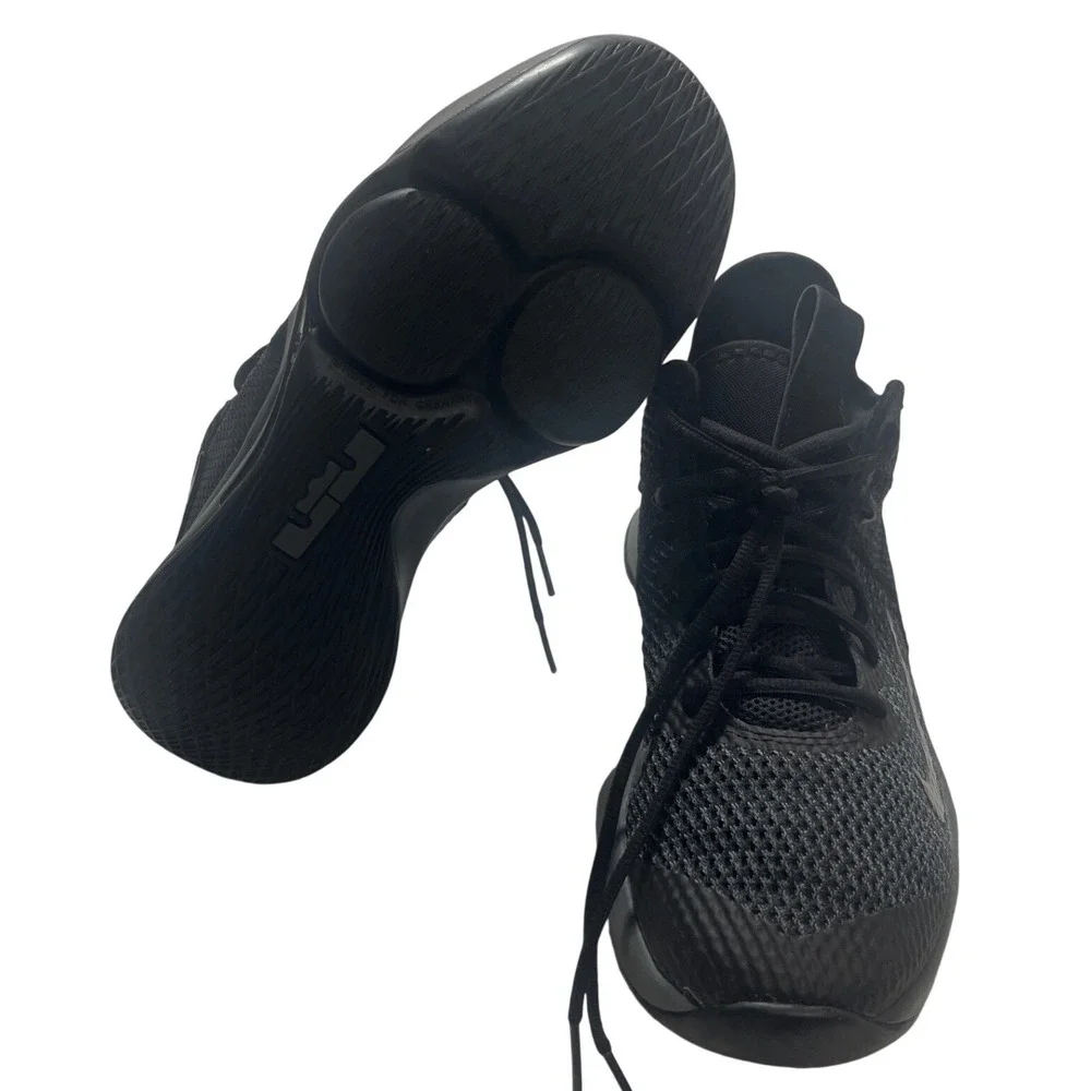 Nike LeBron Witness 5 Triple Black Basketball Shoes BV7427-003 Mens‎ 7